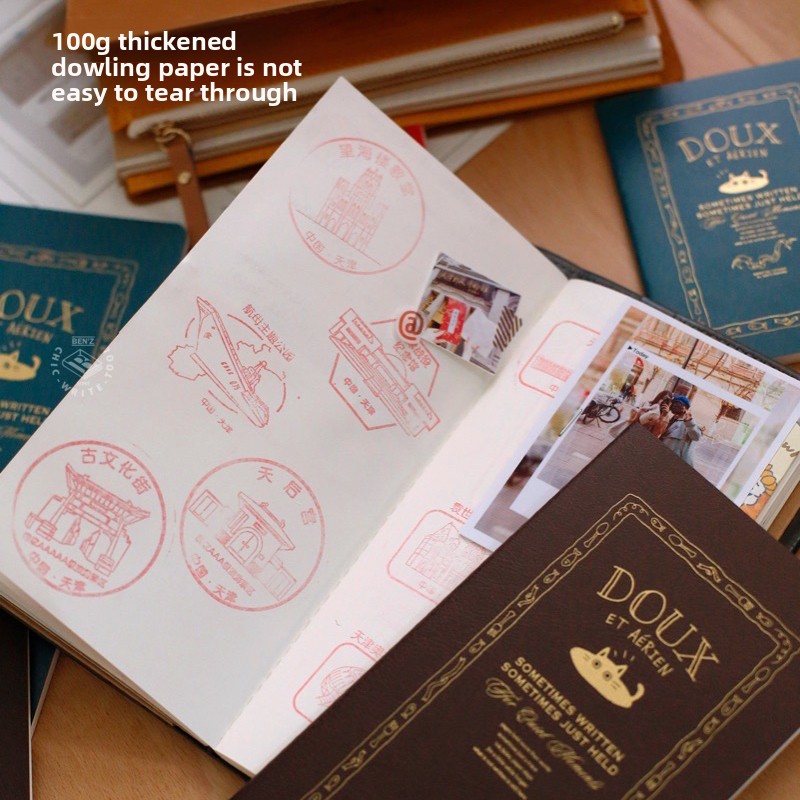 Fromthenon トラベラーズノート かわいい猫革カバー - Leather Work Notepad のレビューと価格