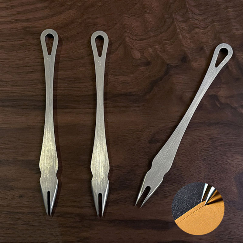 1Pc 革浅いスロットエッジリニアレザーエッジクリーサーステ - Leatherwork Projects のレビューと価格