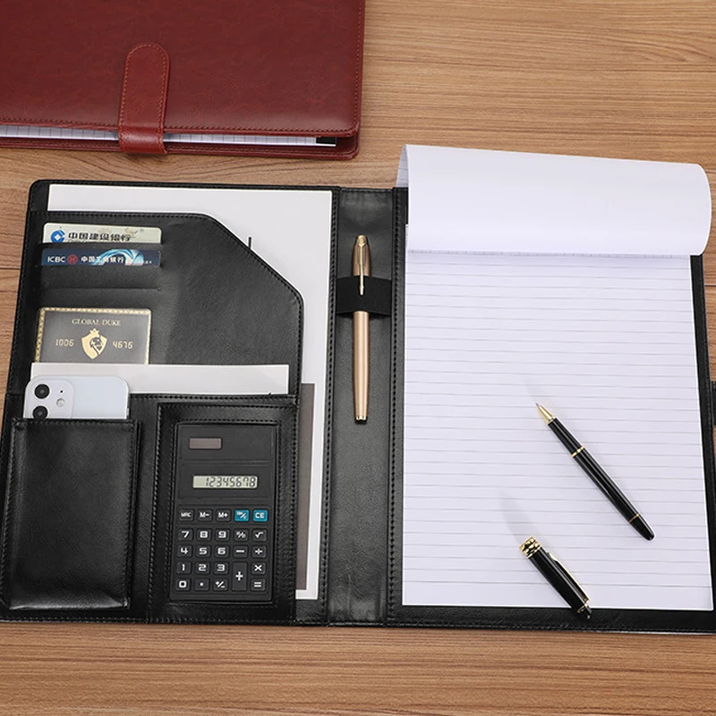 A4 レザー エグゼクティブ ポートフォリオ フォルダー ド - Leather Work Folder のレビューと価格