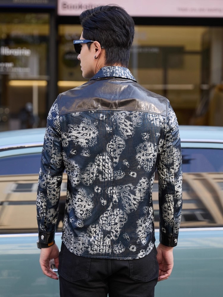 高級感あふれる新作ファッション、花柄プリントのメンズパーティ - Leatherwork Patterns Free のレビューと価格
