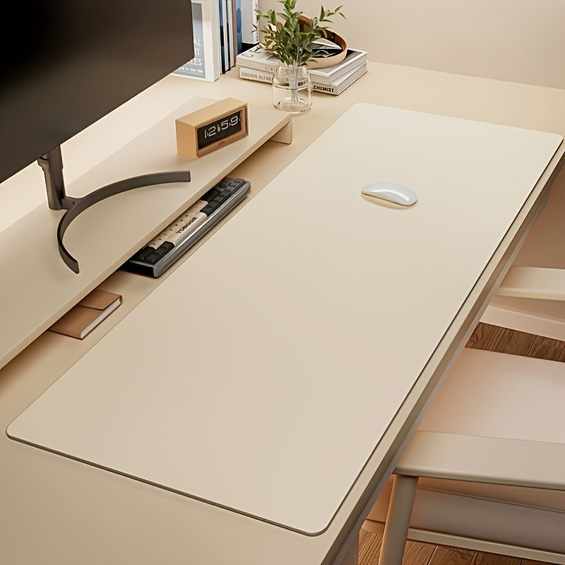 1個入り大型PUレザーマウスパッド、滑り止め防水デスクパッド - Leatherwork Desk のレビューと価格