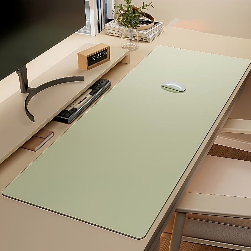 1個入り大型PUレザーマウスパッド、滑り止め防水デスクパッド - Leatherwork Desk のレビューと価格