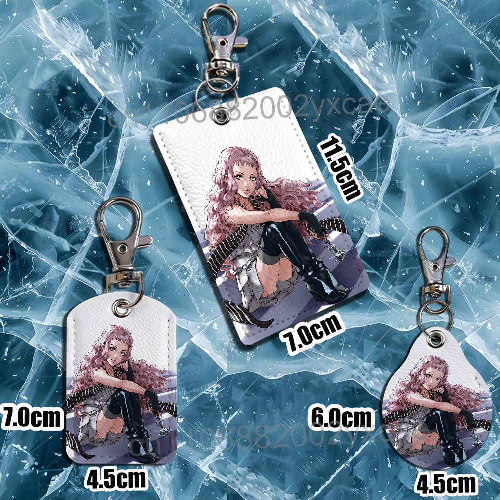 芹川レイラ、岡崎真一 NANAホルダー、銀行・ビジネス・ワー - Leatherwork Keychain のレビューと価格