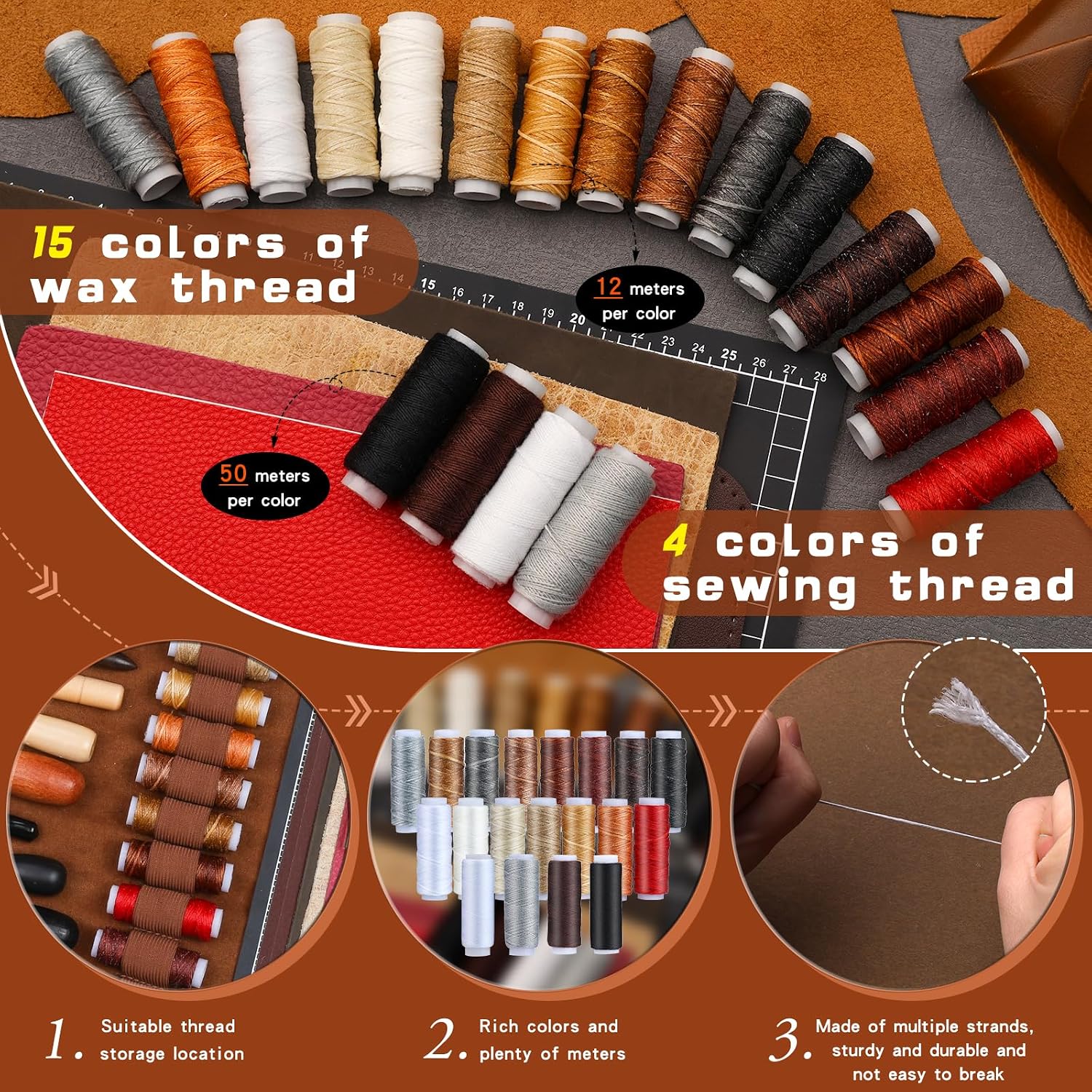 レザーツールキット レザークラフトツール レザーワーキングキ - Leather Work Leather のレビューと価格