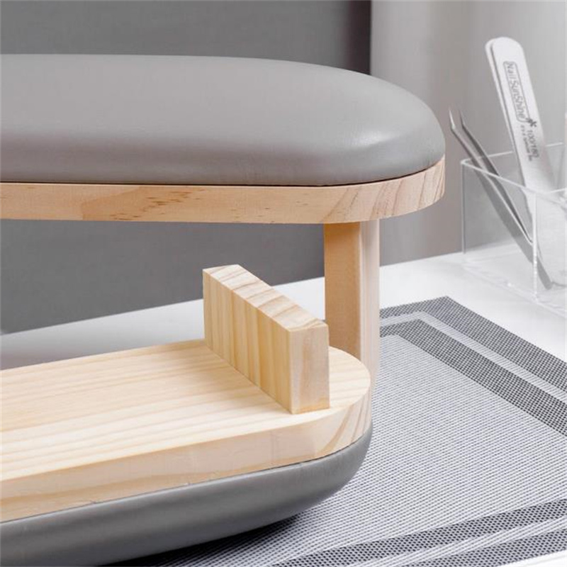 1PC ホワイト PU レザーネイルアートスタンド、ハンドレ - Leatherwork Desk のレビューと価格