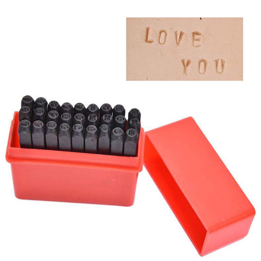 レターパンチセット スチールメタルスタンプキット レザー加工 - Leatherwork Patterns Free のレビューと価格