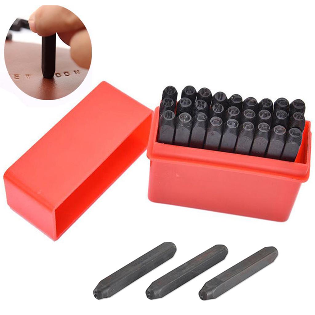 レターパンチセット スチールメタルスタンプキット レザー加工 - Leatherwork Patterns Free のレビューと価格