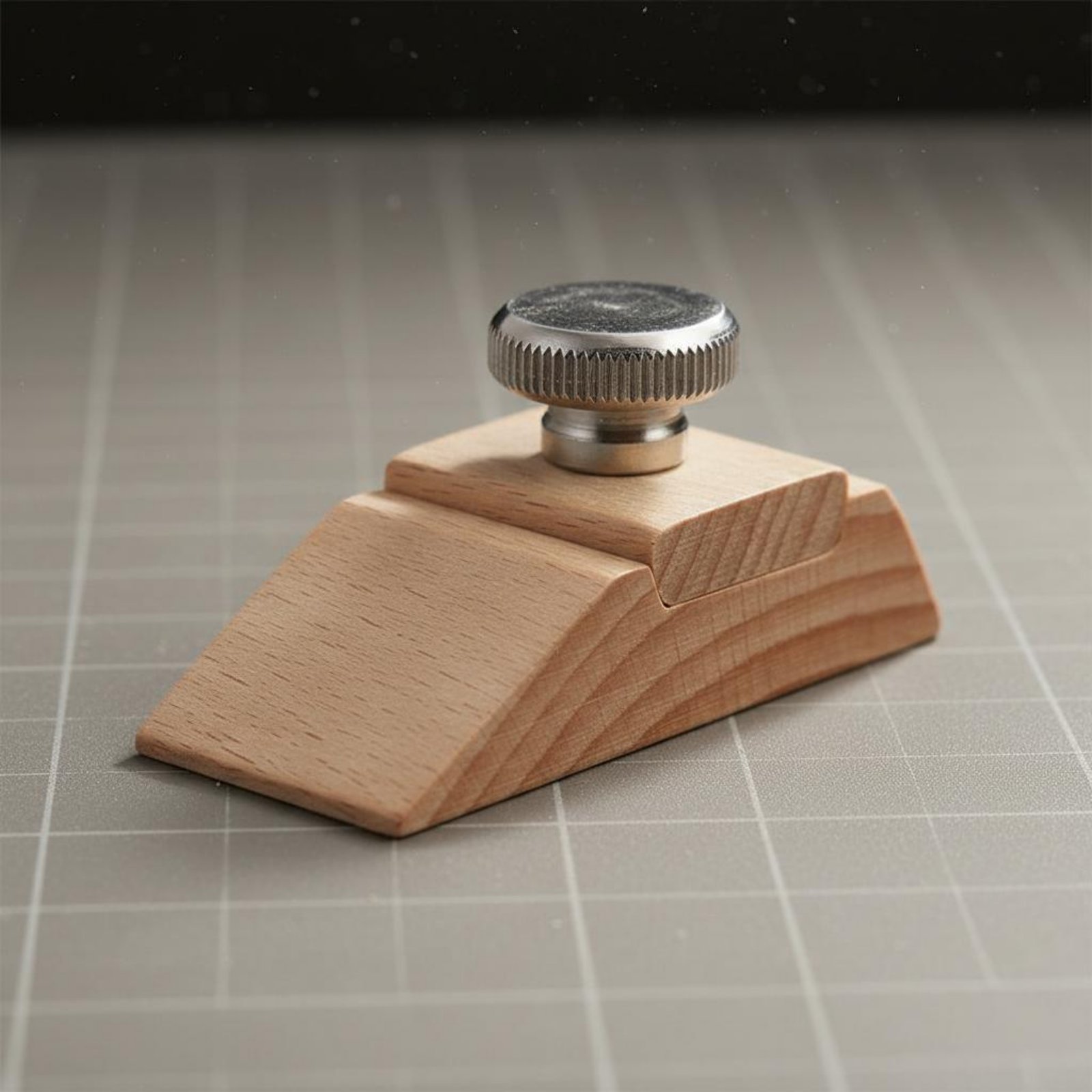 レザーボーダーサンディングブロック 調節可能なクランプ 木製 - Leatherworker Block のレビューと価格