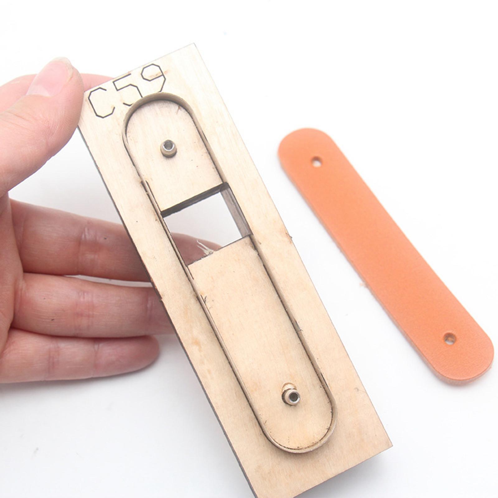 多機能レザー加工用型抜きテンプレート、スチール製木材カッター - Leatherwork Patterns Free のレビューと価格